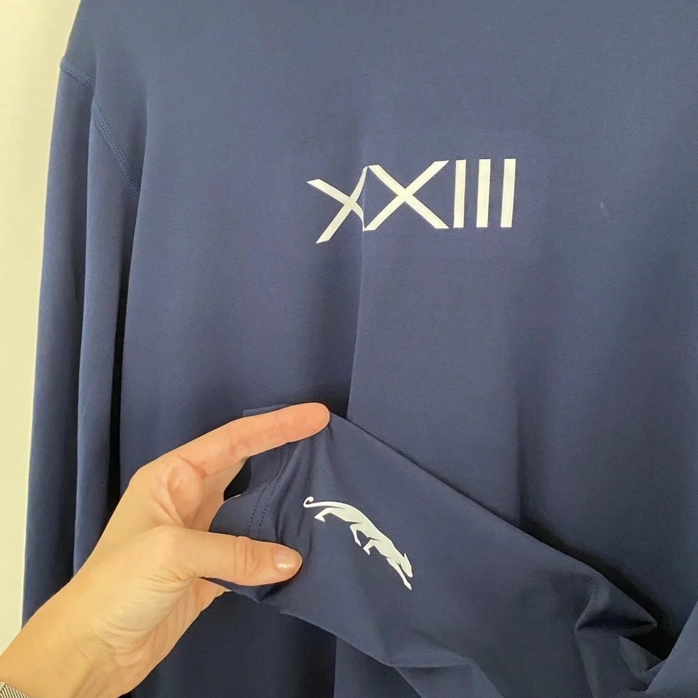 Foreign Rider Co. Grove XXIII Navy Long Sleeve Shirt Dryfit Unisex Size 1 - Picture 3 of 7